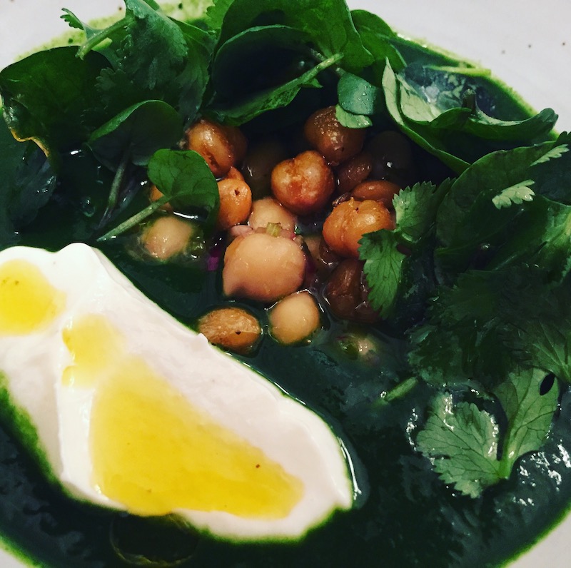 Watercress soup