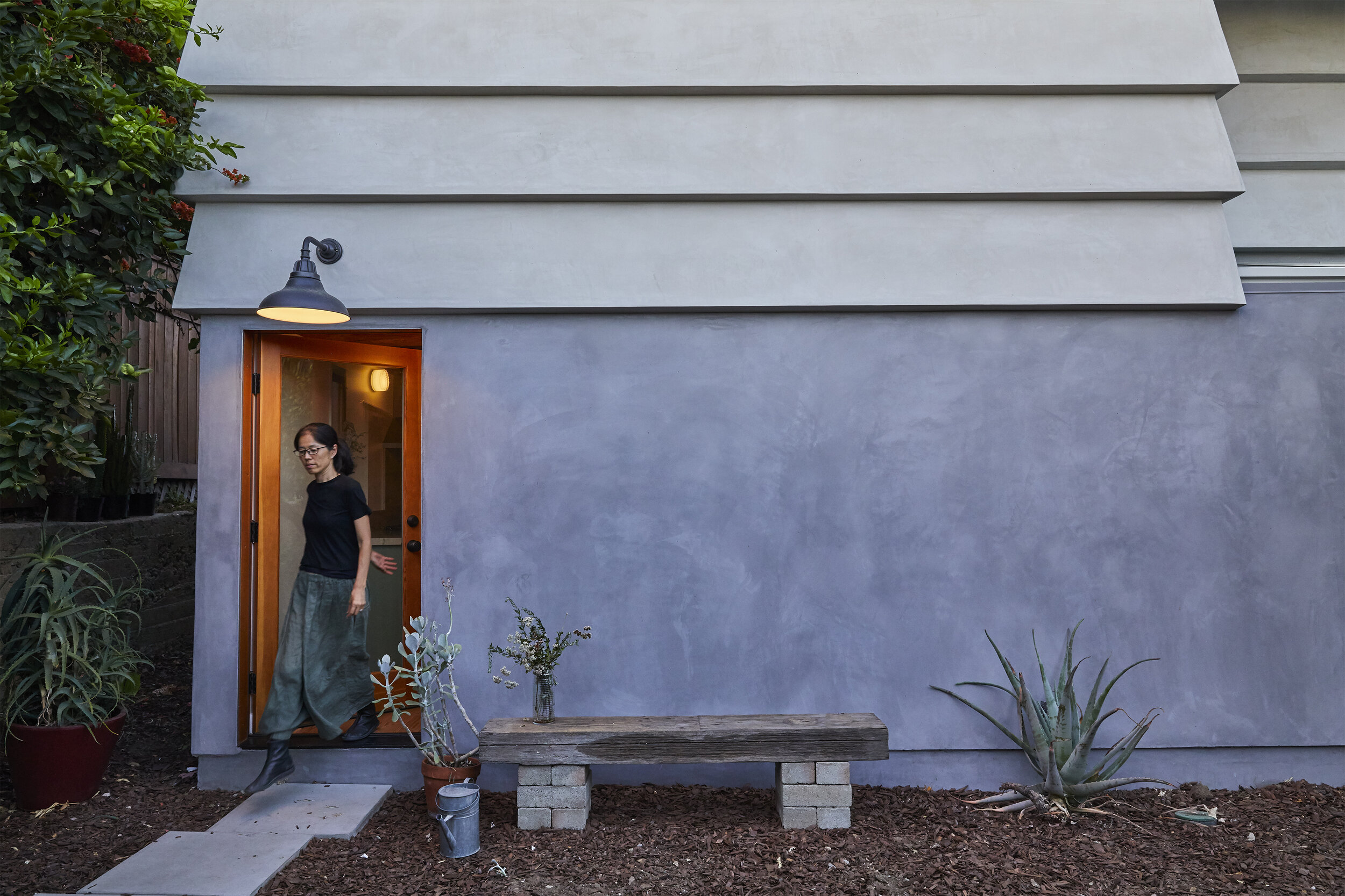 Bunch_EchoPark ADU_Exterior_Entry Door_Straight_with Hisako_H_Edit_8x12.jpg
