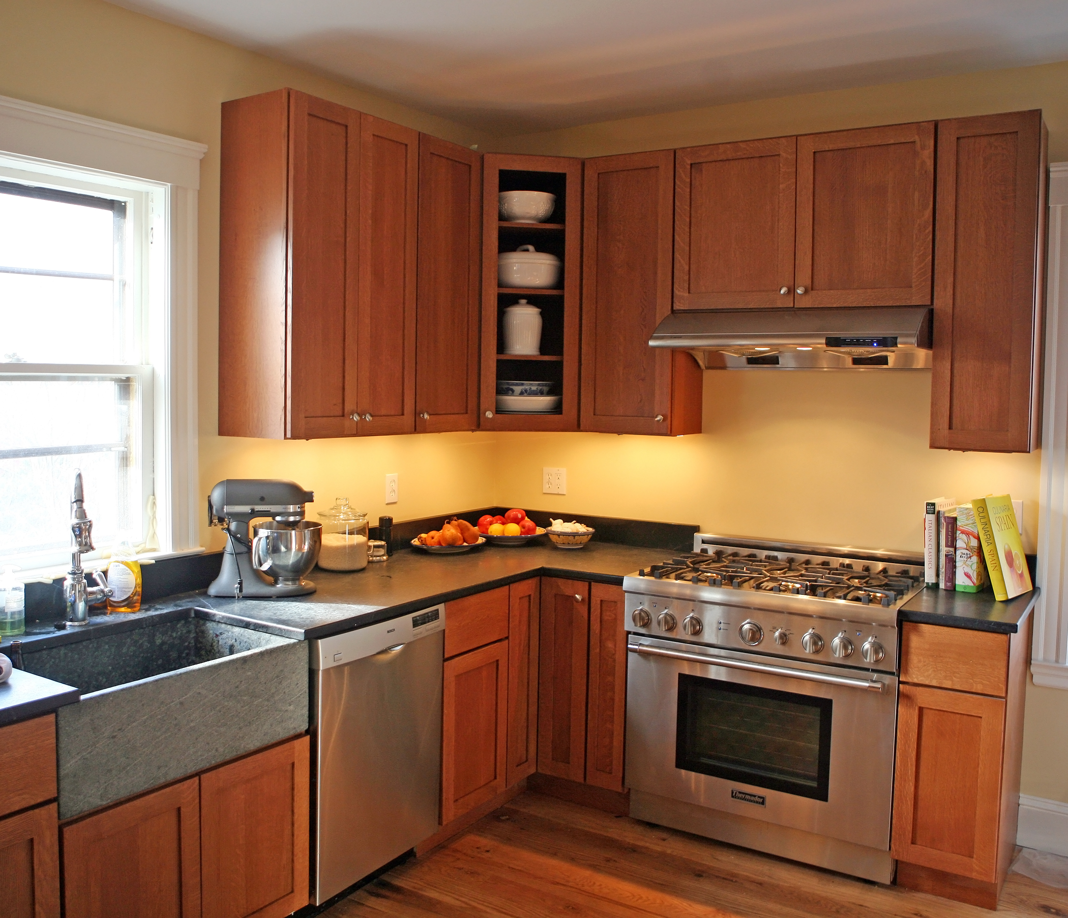 Quarter-sawn oak