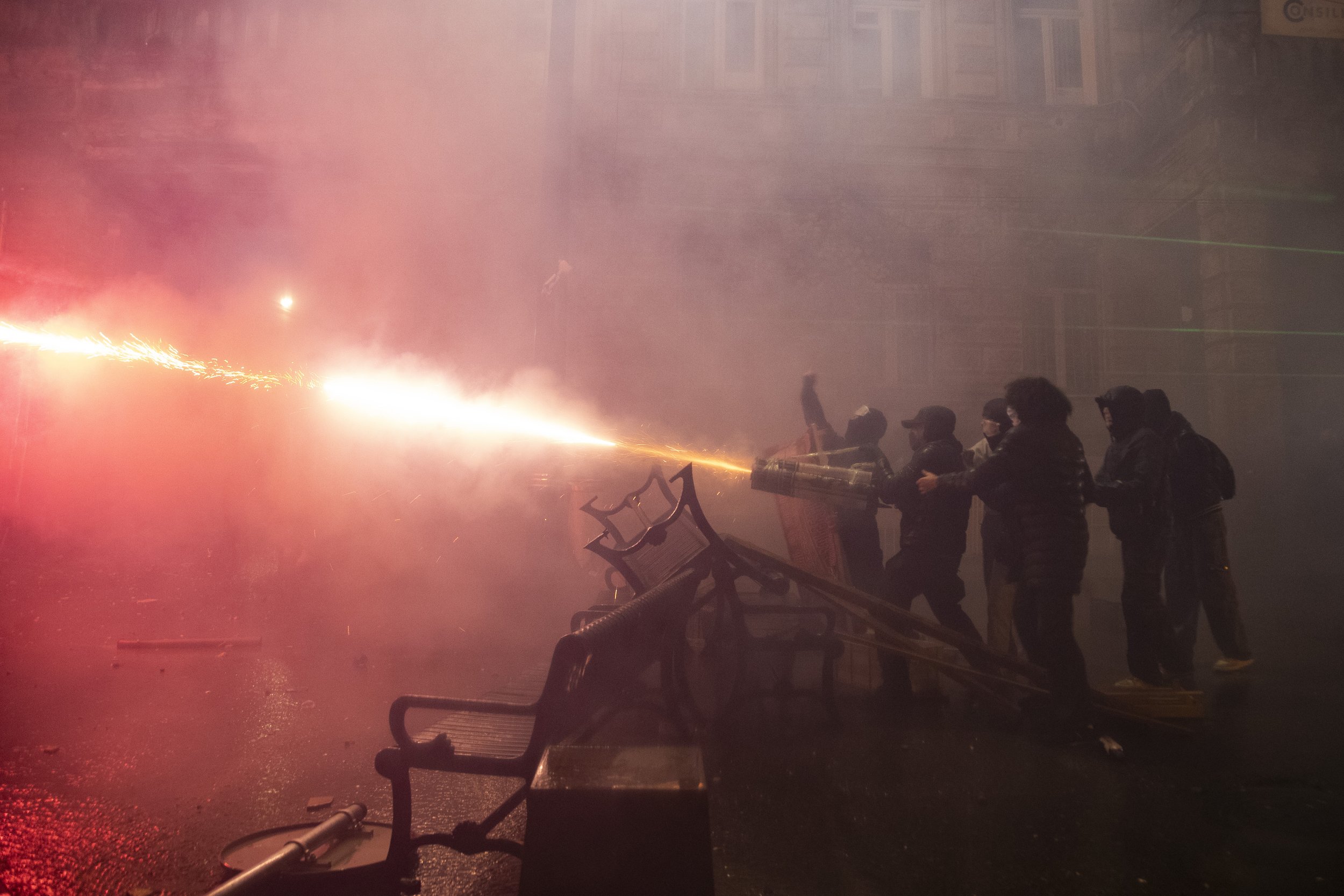 Daro Sulakauri - - 3 - Protests Erupt in Tbilisi as Georgia Suspends EU Membership Bid - 9f908fdf-5ffe-4049-ba00-0c6a760fb670.jpg