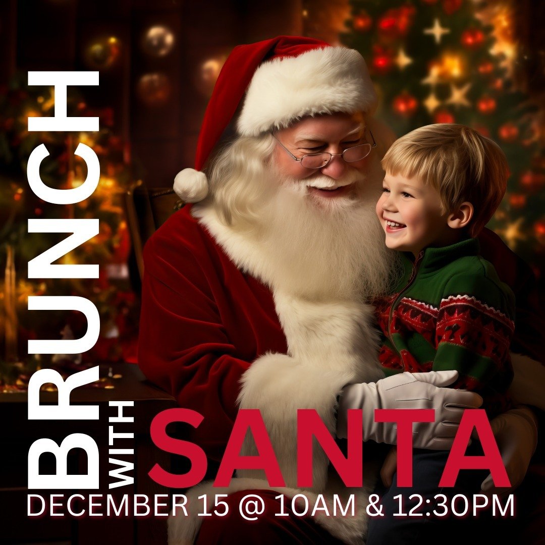 Have a holly jolly brunch with Santa Claus at District E on December 15! 🎁 Don't miss out on this delicious breakfast buffet, photo with Santa, make-your-own ornament kit, and more holiday surprises!🎅 

Book your reservation today at the link in bi
