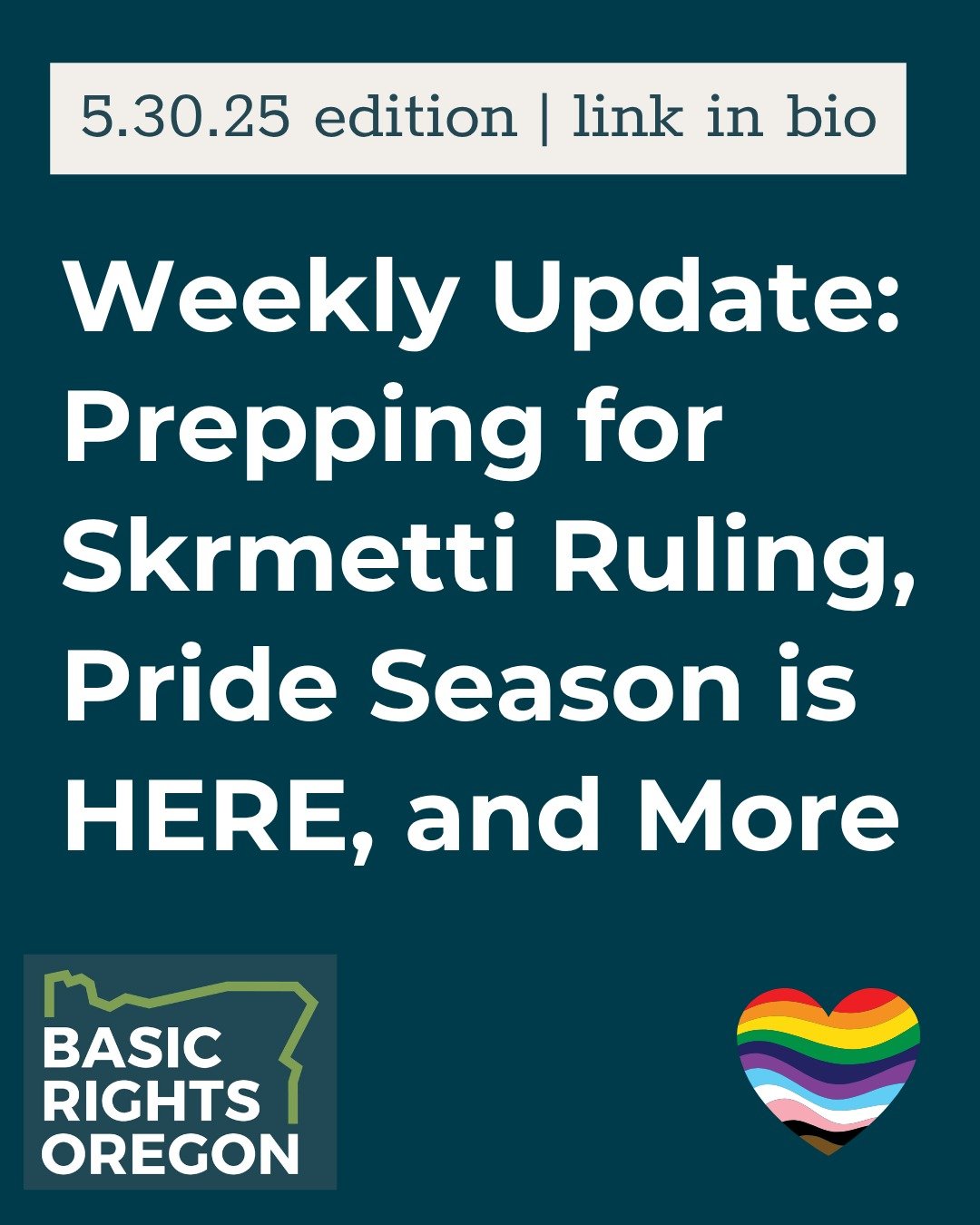 This Friday newsletter has EVERYTHING: crop tops, zines, more ways to contact your reps, a self-own by anti-LGBTQ+ politicians, and so much more. Check it out at the link in bio!