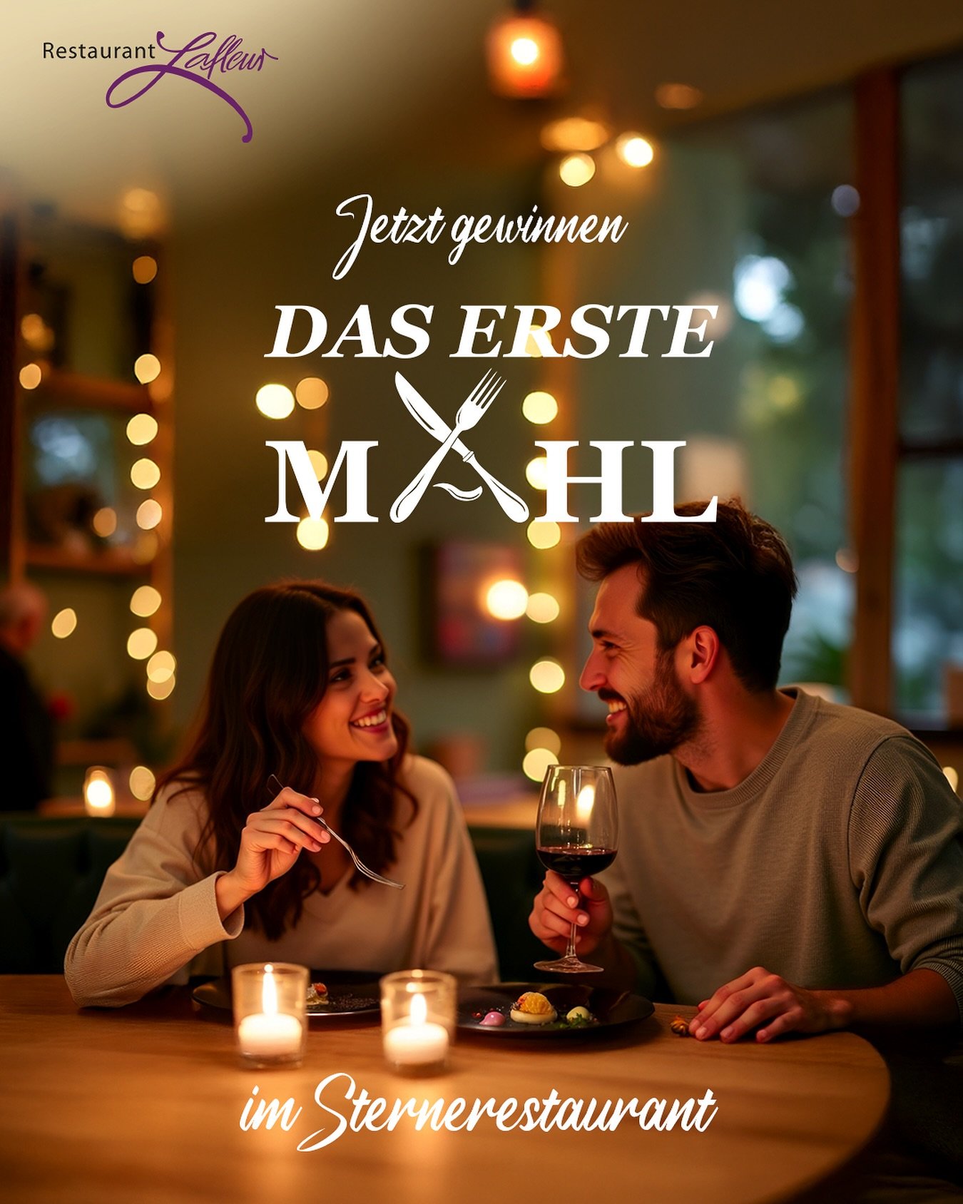 DAS ERSTES MAHL 🍽️

Warst Du noch nie in einem Sternerestaurant? Dann wird es h&ouml;chste Zeit, das zu &auml;ndern!

Nimm jetzt an unserem Gewinnspiel teil und sichere Dir Deine Chance auf einen Tisch bei &bdquo;Das Erste Mahl&ldquo; in einem Stern